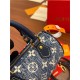 Louis Vuitton NANO SPEEDY Monogram jacquard denim Blue M81168 Top