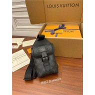 Louis Vuitton SAUMUR SLINGBAG Monogram Eclipse M45912 Top