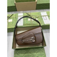 Gucci HORSEBIT 1955 SHOULDER BAG 764155 Leather Brown high