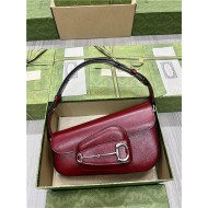 Gucci HORSEBIT 1955 SHOULDER BAG 764155 Leather Burgyndy high