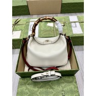 Gucci Diana small shoulder bag Leather 746251 White High