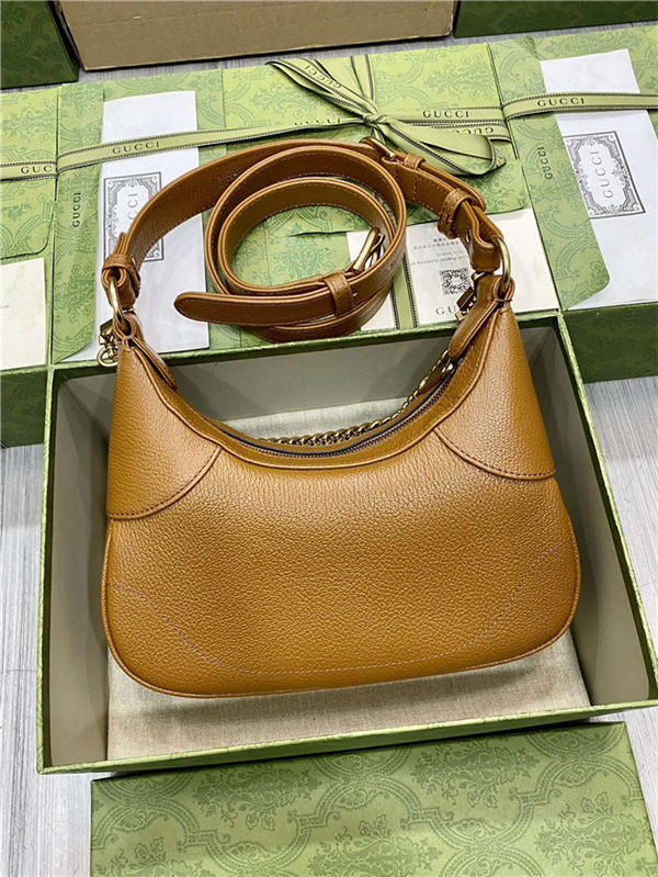 Aphrodite small shoulder bag 731817 Leather Brown High