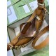 Aphrodite small shoulder bag 731817 Leather Brown High