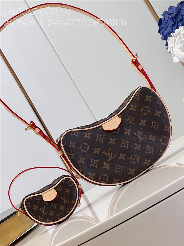 Louis Vuitton Croissant MM Monogram coated canvas M46828 High