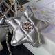 Chanel MINI FLAP BAG & STAR COIN PURSE AS4646 Mirror Calfskin, Metallic Calfskin & Gold-Tone Metal Silver A