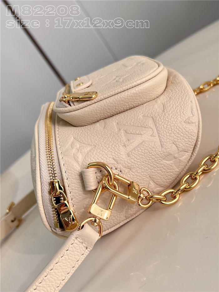 Louis Vuitton Mini Bumbag Monogram Empreinte embossed supple grained cowhide leather M82208 High