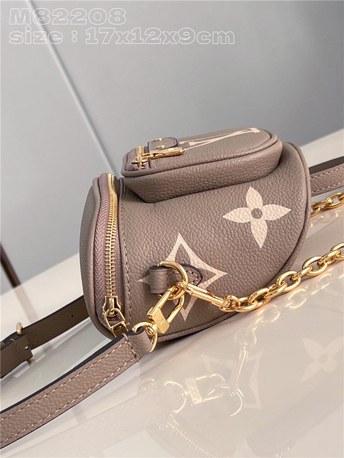 Louis Vuitton Mini Bumbag Monogram Empreinte embossed supple grained cowhide leather M82208 High