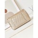 Chanel FLAP BAG 24C AS4661 Calfskin Gold-Tone Metal A