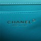 Chanel SMALL FLAP BAG Calfskin & Gold-Tone Metal AS2649 Green A