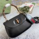 Gucci Bamboo 1947 Medium top handle bag Leather Black 672206 High