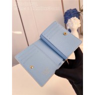 Louis Vuitton CLÉA WALLET Monogram Empreinte M80151 Blue High