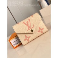 Louis Vuitton VICTORINE WALLET Monogram Empreinte M41938 Chocolate High