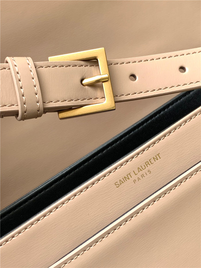 SOLFERINO MEDIUM SATCHEL IN BOX SAINT LAURENT LEATHER High