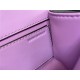 Valentino Garavani MINILOCO Crossbody Bag Calfskin Leather Lilac High