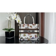 SMALL Dior BOOK TOTE Dragon Zodiac Embroidery  High