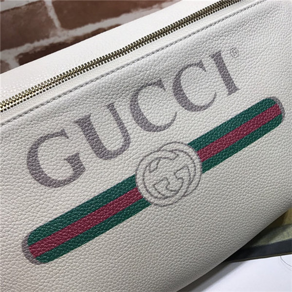 Gucci Coco Capitán logo belt bag 493869 White High