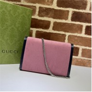 DIONYSUS MINI CHAIN WALLET 401231 Fabric Pink High