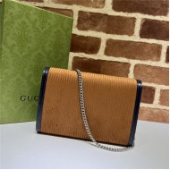 DIONYSUS MINI CHAIN WALLET 401231 Fabric Brown High