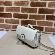 Gucci PETITE GG MINI SHOULDER BAG 739722 Leather White High