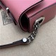 Gucci PETITE GG MINI SHOULDER BAG 739722 Leather Pink High