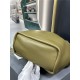 Squeeze bag SMALL in nappa lambskin Olive High