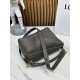 Small Puzzle bag in soft grained calfskin Dark Grey High