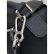 Small Puzzle bag in soft grained calfskin Black High