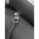 Small Puzzle bag in soft grained calfskin Black High