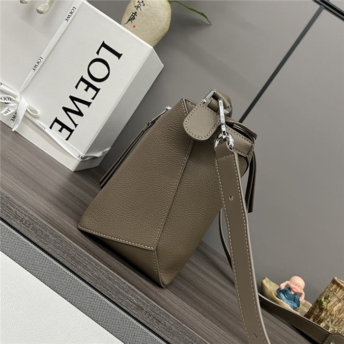 Puzzle bag 29cm in soft grained calfskin Brown High