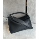 Puzzle bag 29cm in soft grained calfskin Black High