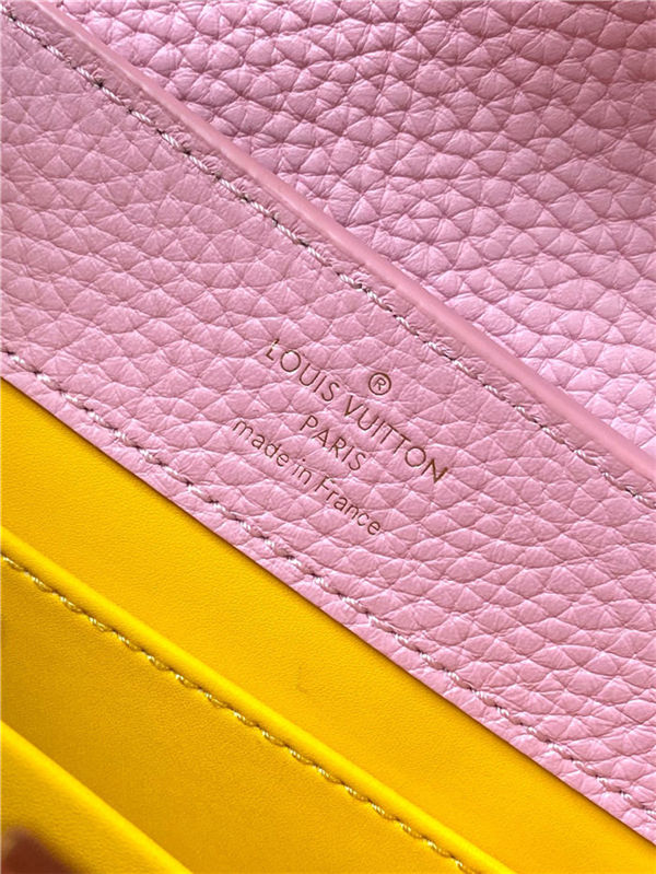 Louis Vuitton Capucines Mini Bag Taurillon Leather M23288 Pink High