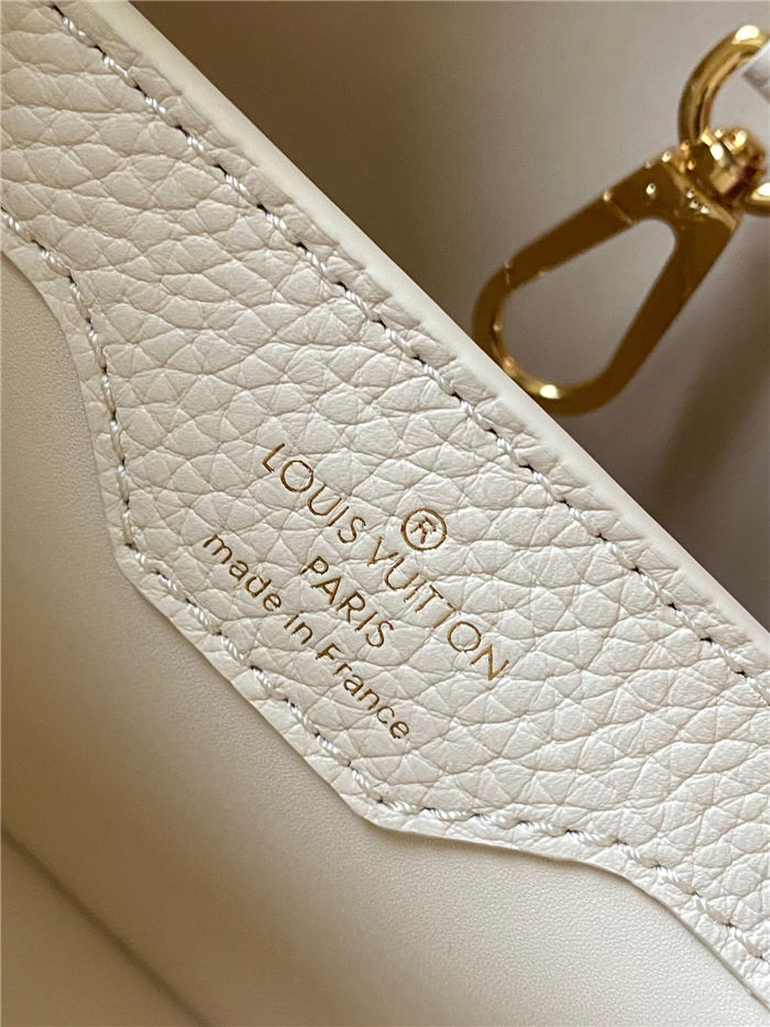 Louis Vuitton Capucines BB Bag Taurillon Leather M23083 White High