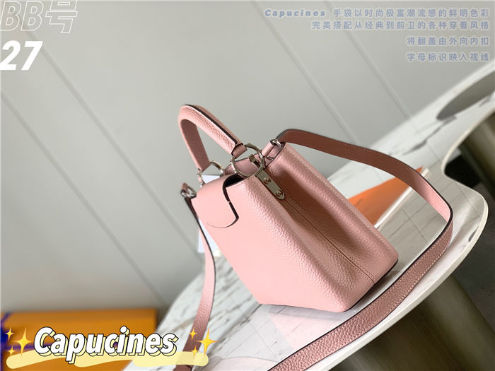 Louis Vuitton Capucines BB Bag Taurillon Leather M94517 Pink High