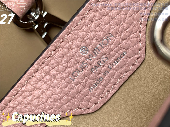 Louis Vuitton Capucines BB Bag Taurillon Leather M94517 Pink High