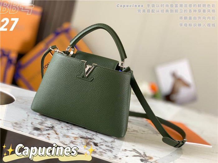 Louis Vuitton Capucines BB Bag Taurillon Leather M94517 Green High