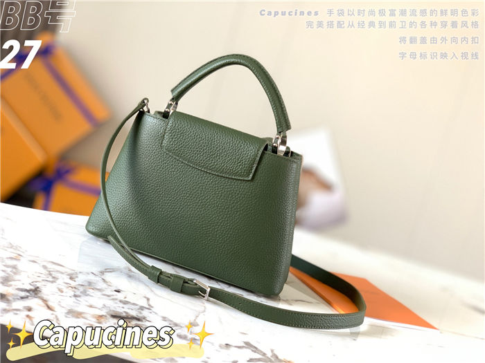 Louis Vuitton Capucines BB Bag Taurillon Leather M94517 Green High