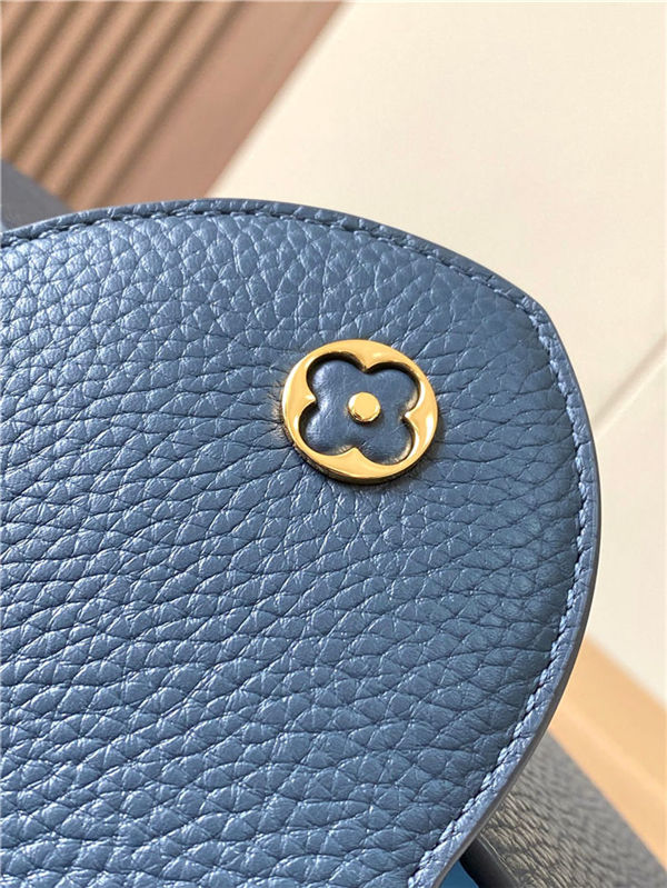 Louis Vuitton Capucines MM Bag Taurillon Leather M23199 Blue High