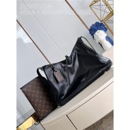 Louis Vuitton CarryAll Dark MM Lambskin M25143 Black High