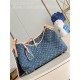 Louis Vuitton CARRYALL MM Monogram Denim M46855 High