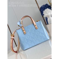 Louis Vuitton Reade PM Monogram Vernis M24144 Blue High