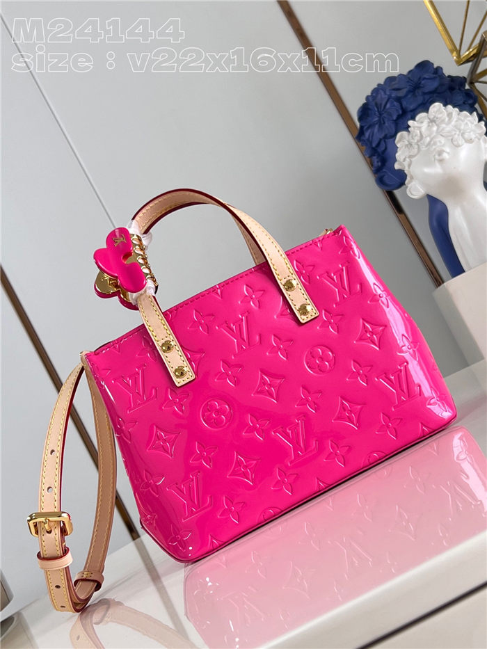 Louis Vuitton Reade PM Monogram Vernis M24144 Fuchsia High