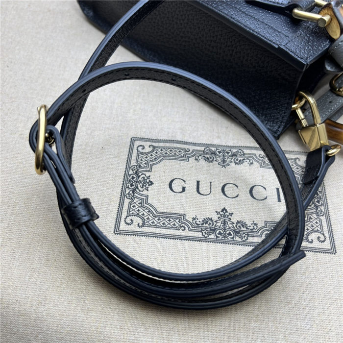 Gucci Diana mini tote bag 739079 Black High