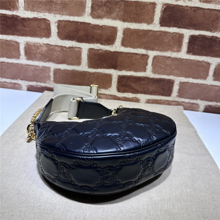 Gucci GG MATELASSÉ SMALL SHOULDER BAG 739709 Black High