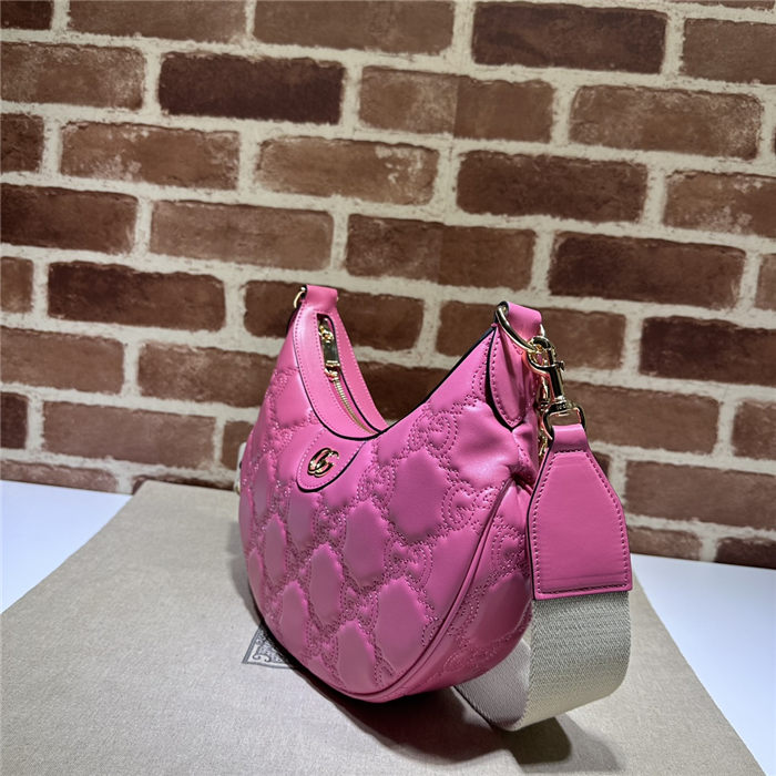 Gucci GG MATELASSÉ SMALL SHOULDER BAG 739709 Fuchsia High