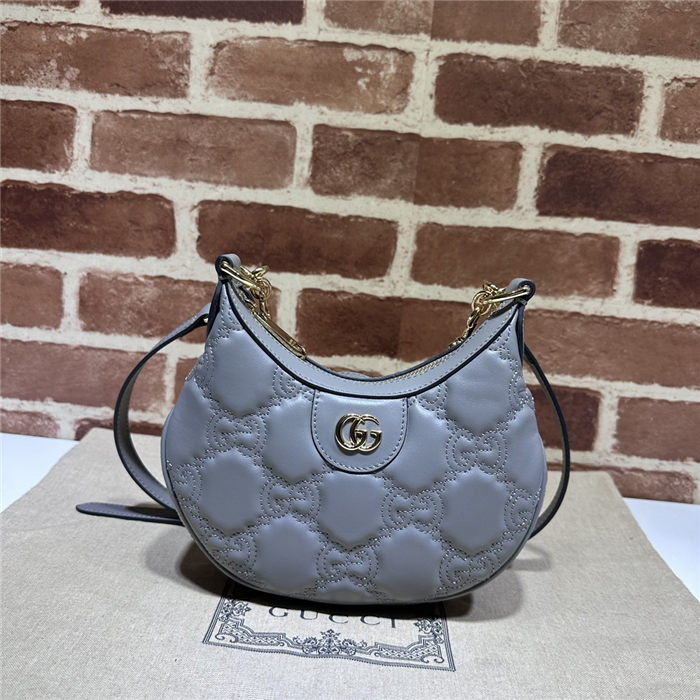 Gucci GG MATELASSÉ MINI BAG 739736 Grey High