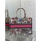 MEDIUM Dior BOOK TOTE Mexico Millefiori Embroidery High