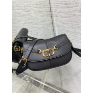 Dior Small CD Besace Bag Calfskin Black High