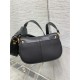 Dior Small CD Besace Bag Calfskin Black High