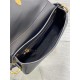 Dior Small CD Besace Bag Calfskin Black High