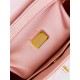 Chanel MINI SHOPPING BAG AS4416 Shiny Aged Calfskin & Gold-Tone Metal Pink High